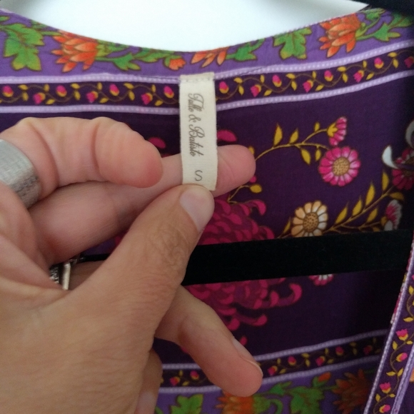 *SOLD* 💔tulle and Batiste plum  size S - Picture 3 of 6